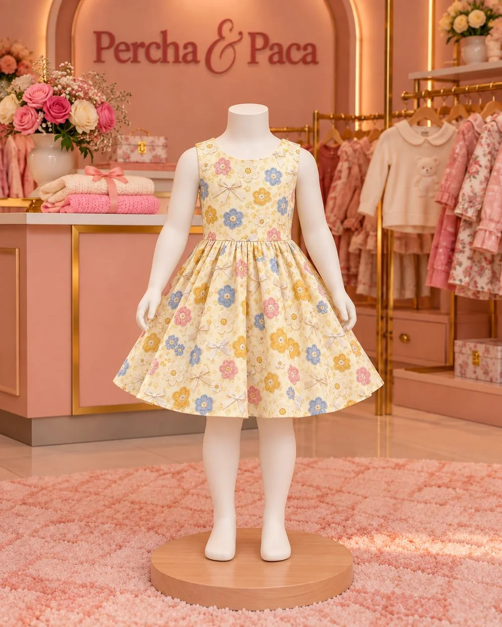 Vitrina de Vestidos niñas en Percha & Paca