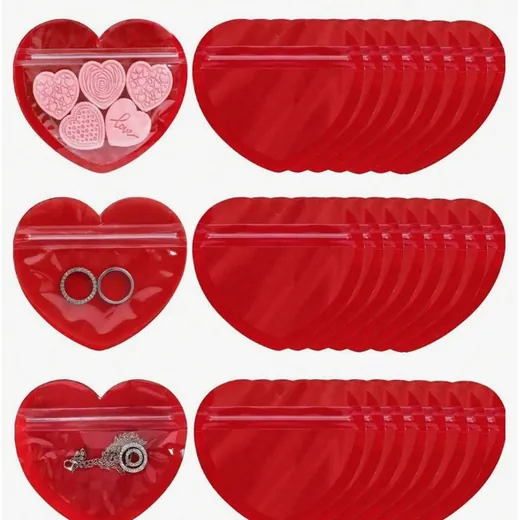 Bolsitas corazón rojo