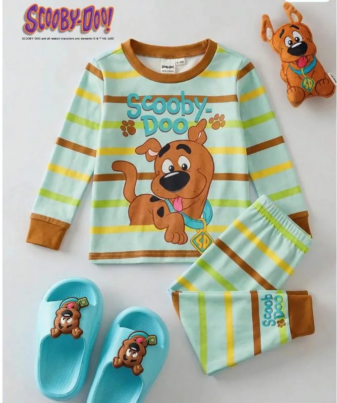 Scooby-Doo de rayas, manga larga en la vitrina de Percha & Paca