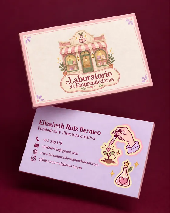 Tarjetas de presentación del Laboratorio