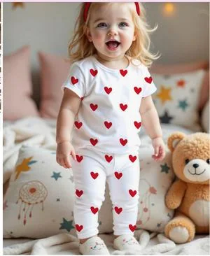 Foto original de Corazones rojos con pantalón